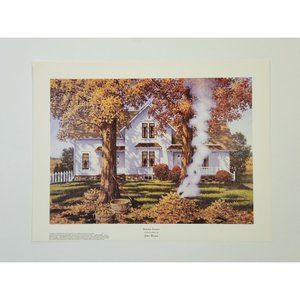 "Autumn Leaves Art Print by John Sloane - Rustic and Charming Artwork home decor